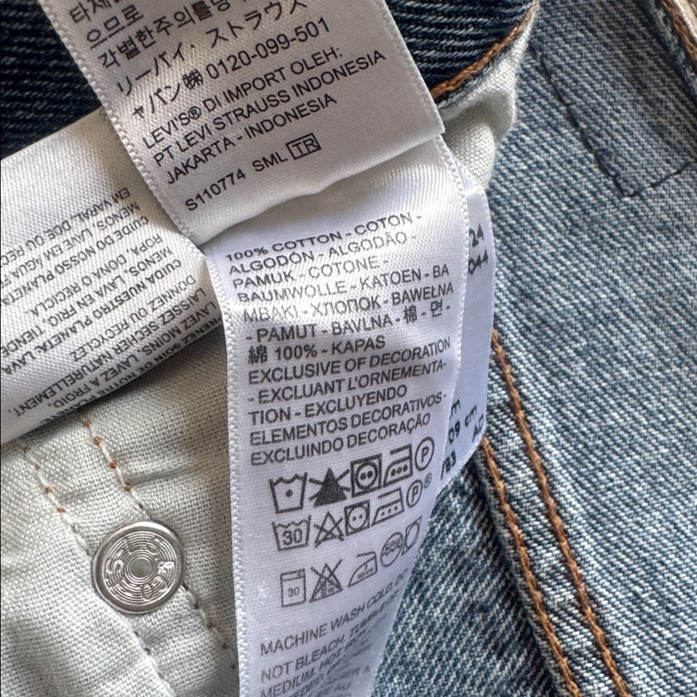 NWOT Levi’s 501 90’s Premium Men's Jeans 32x30 - Picture 6 of 12